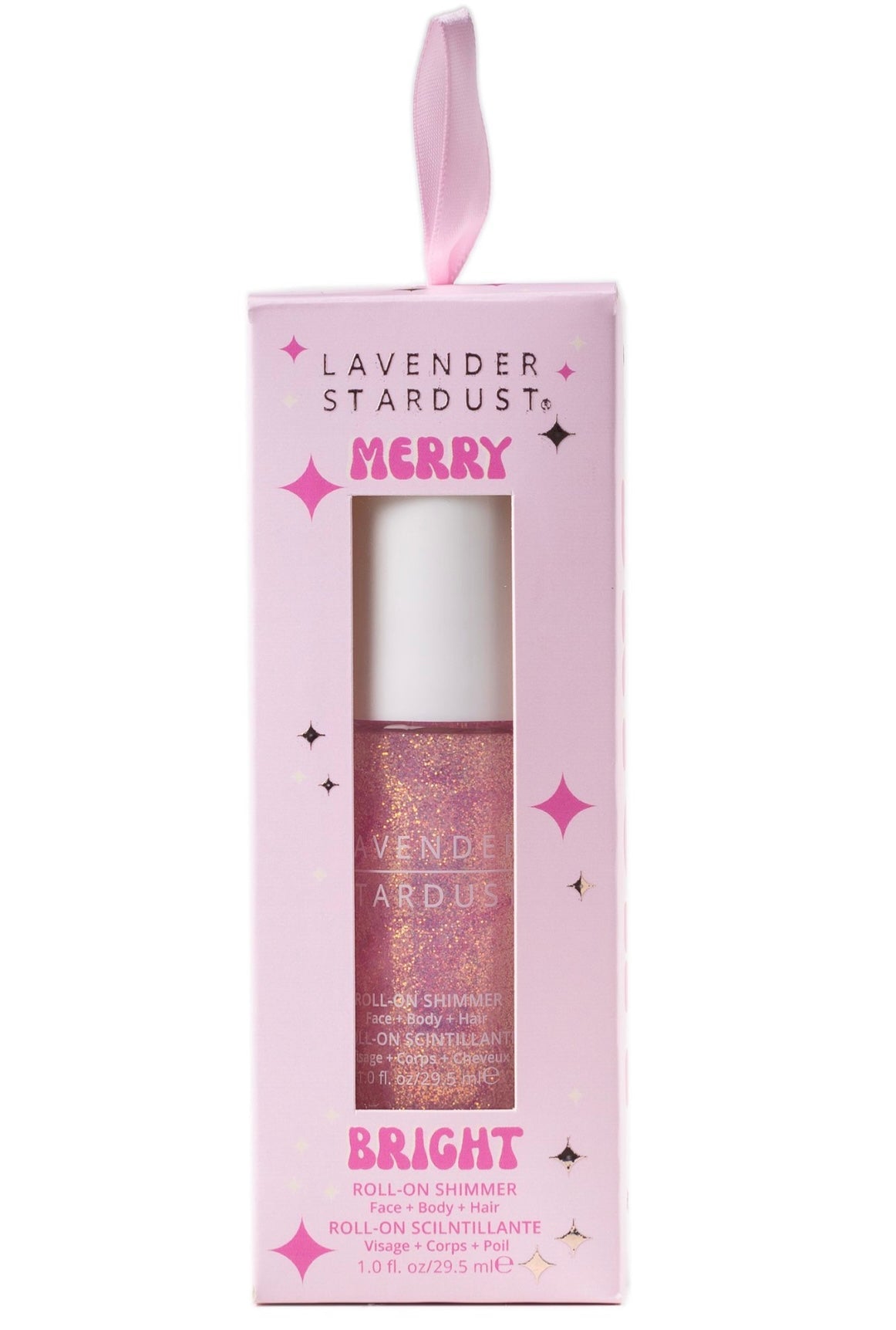 Merry & Bright Roll-On Shimmer Gift Box – Lavender Stardust
