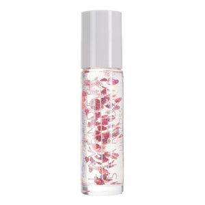 KISSING GLITTER LIP GLOSS in Red Hearts Cherry Stardust