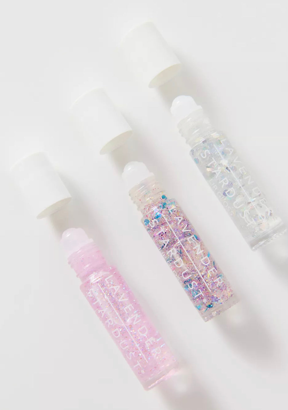 Roll- On Glitter Lip Gloss Trio