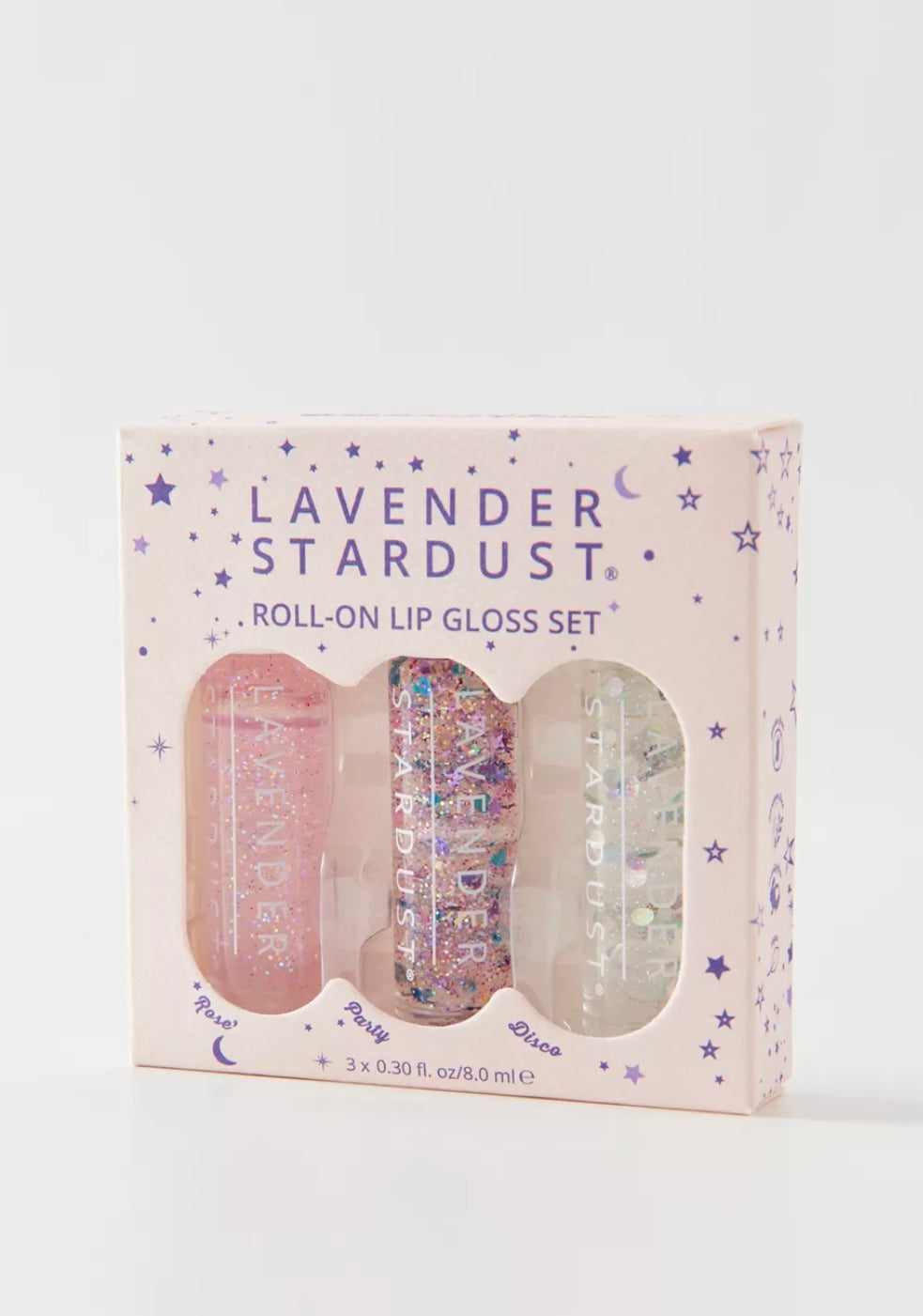 Roll- On Glitter Lip Gloss Trio