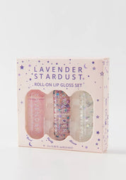 Roll- On Glitter Lip Gloss Trio