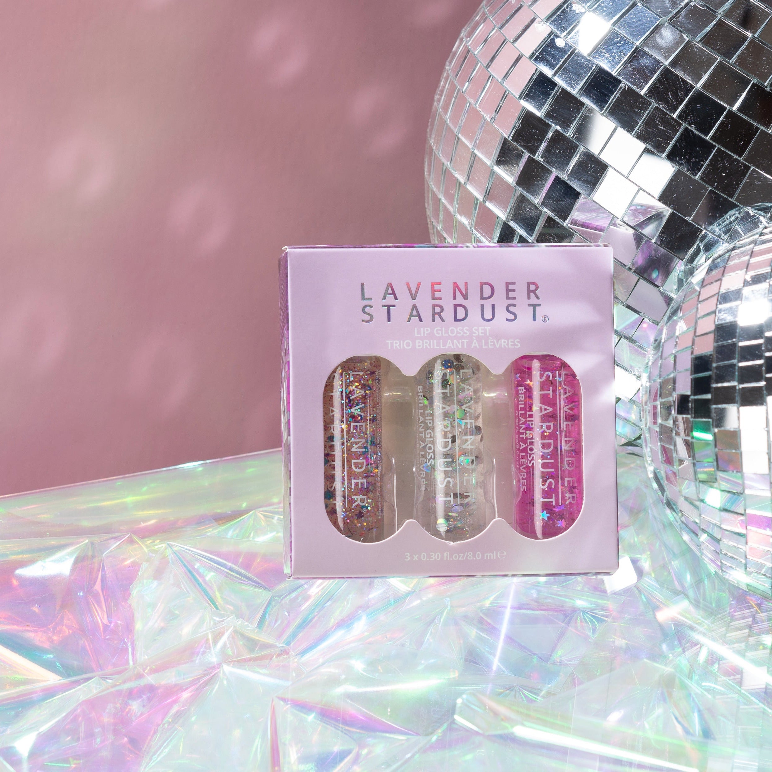 Disco Lip Gloss Trio Box Set